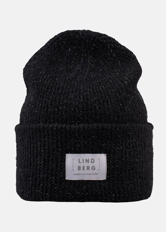 Lindberg Kids’ Haven Beanie Reflective Black (#5619)