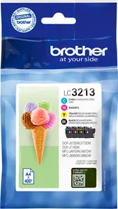 Brother LC3213VALDR / LC 3213 Value 4-Pack