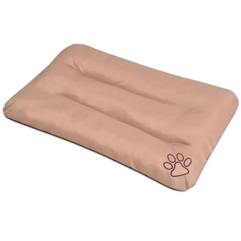 vidaXL Hundbädd storlek L beige