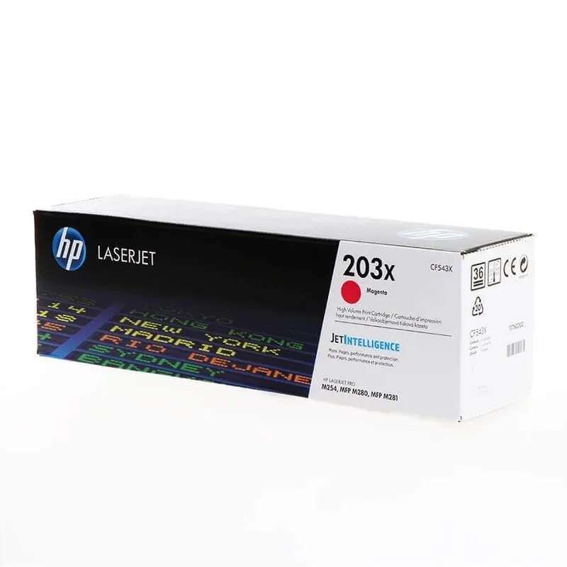 HP Toner CF543X 203X Magenta