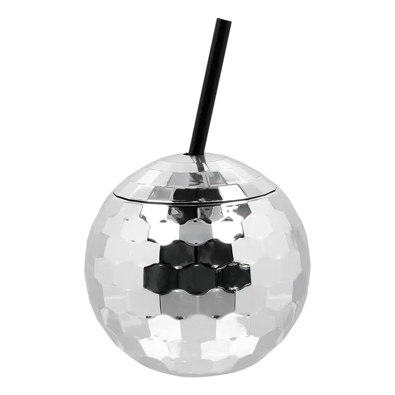 Discokula Mugg med Sugrör