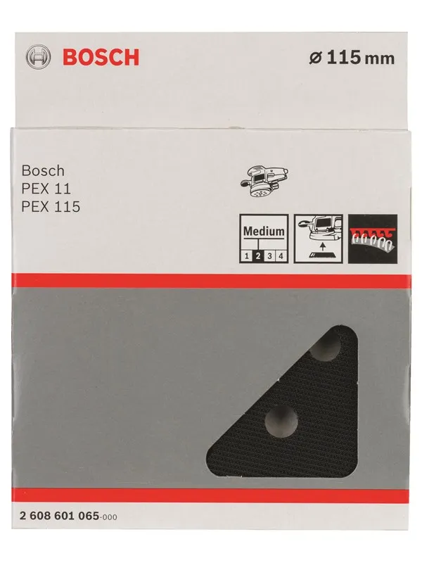 Bosch 2608601065 Sliprondell 115mm Medelhård