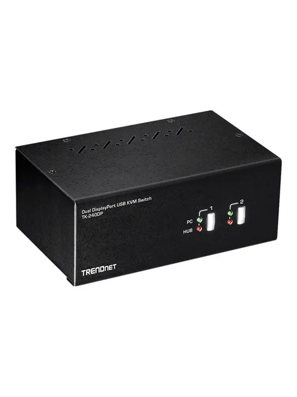 TRENDnet TK-240DP - KVM / audio / USB switch - 2 ports