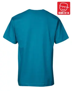 ID T-TIME T-shirt Barn Turkos (#3597)