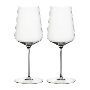 Spiegelau Definition rödvinsglas/vitvinsglas 55 cl 2-pack Klar