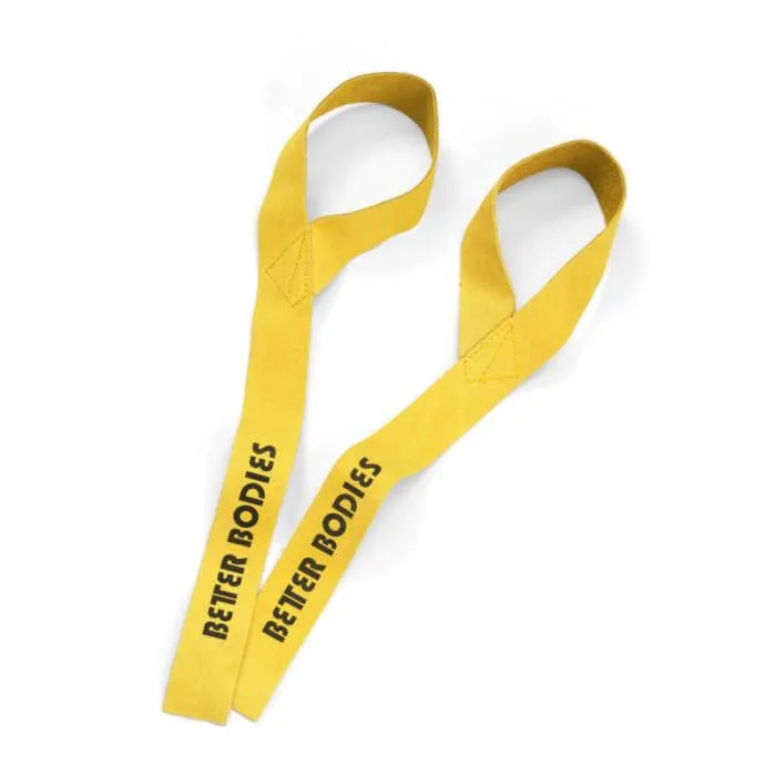 Better Bodies Leather Straps, One size, Natural