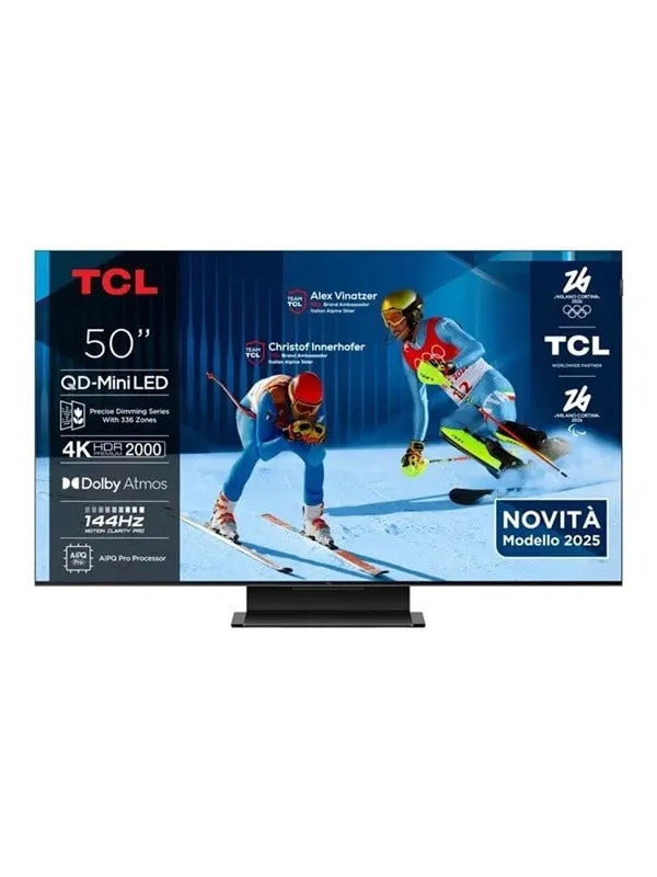 TCL 50″ TV Mini LED 4K Dolby Vision 50C79K