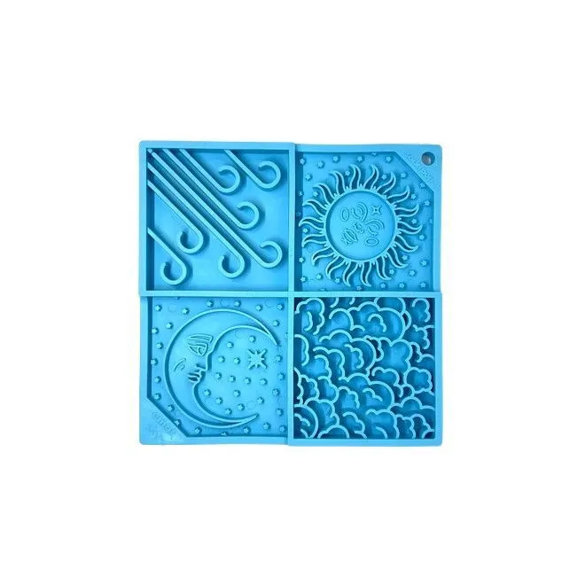 SodaPup Slickmatta Sky Blå 20×20 cm