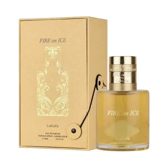Lattafa Fire On Ice Eau De Parfum 110ml Unisex Fragrance