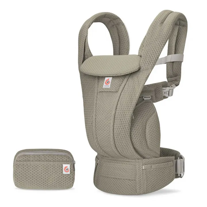Ergobaby Omni Deluxe Bärsele Mesh - Soft Olive
