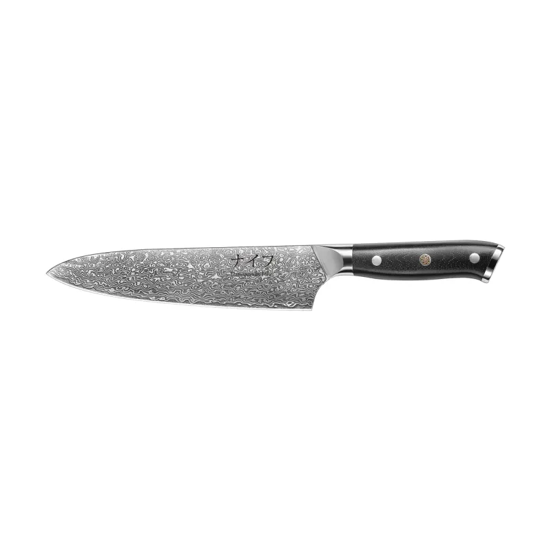 Hâws Damascus By Hâws kockkniv 33,5 cm Svart-rostfritt stål
