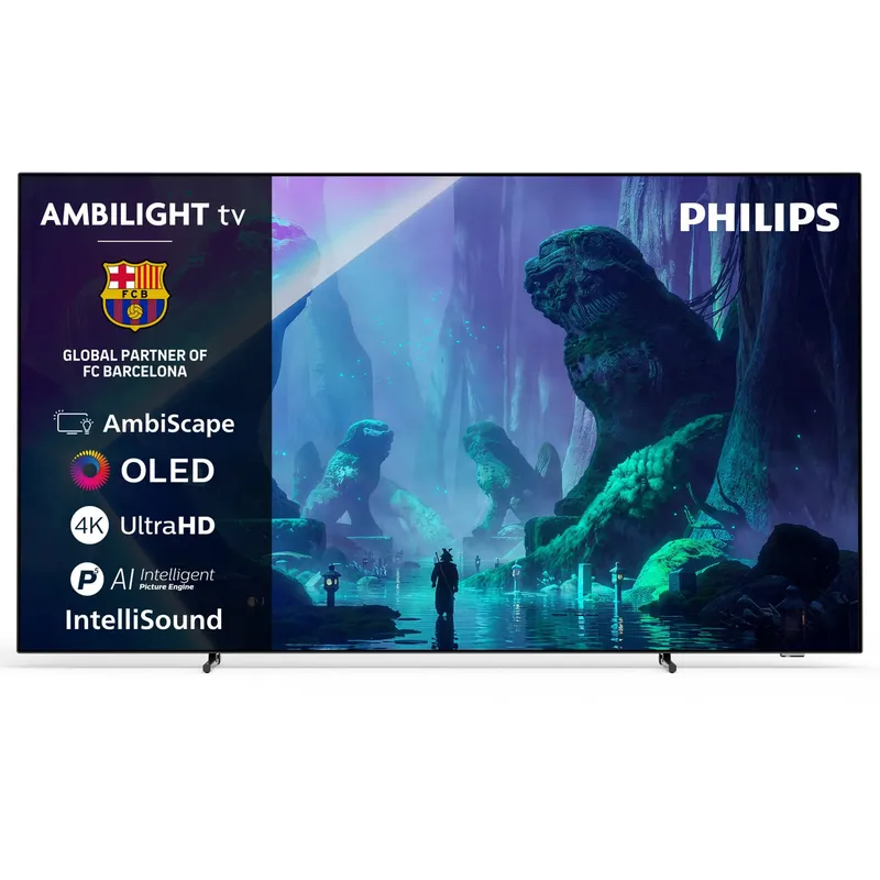 Philips 65″ TV OLED 4K Dolby Vision 65OLED801/12 Ambilight