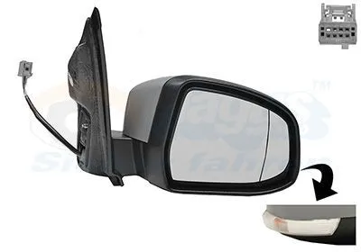 Backspegel VAN WEZEL 1866808