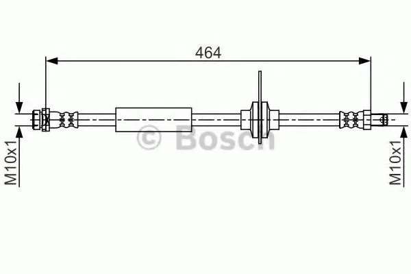 Bromsslang BOSCH 1 987 481 702