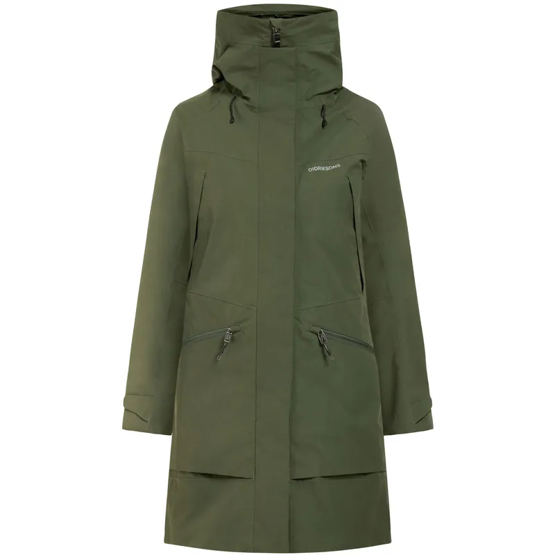 Didriksons Women’s Ilma Parka 8 Deep Green