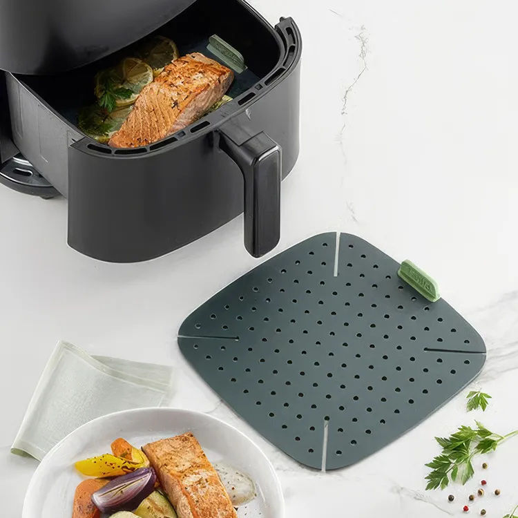 Lékué Matta för airfryer, grå