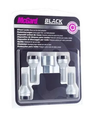 Mcgard låsebolt m14x1.25 kegle sort
