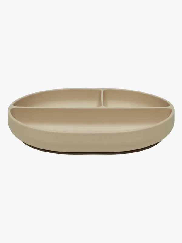 OYOY Tallrik – Enkei Suction – Silikon – Beige