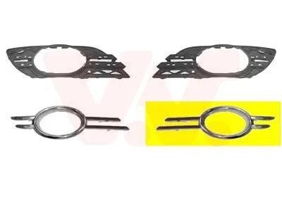 Övertäck, stötfångare VAN WEZEL 3043597