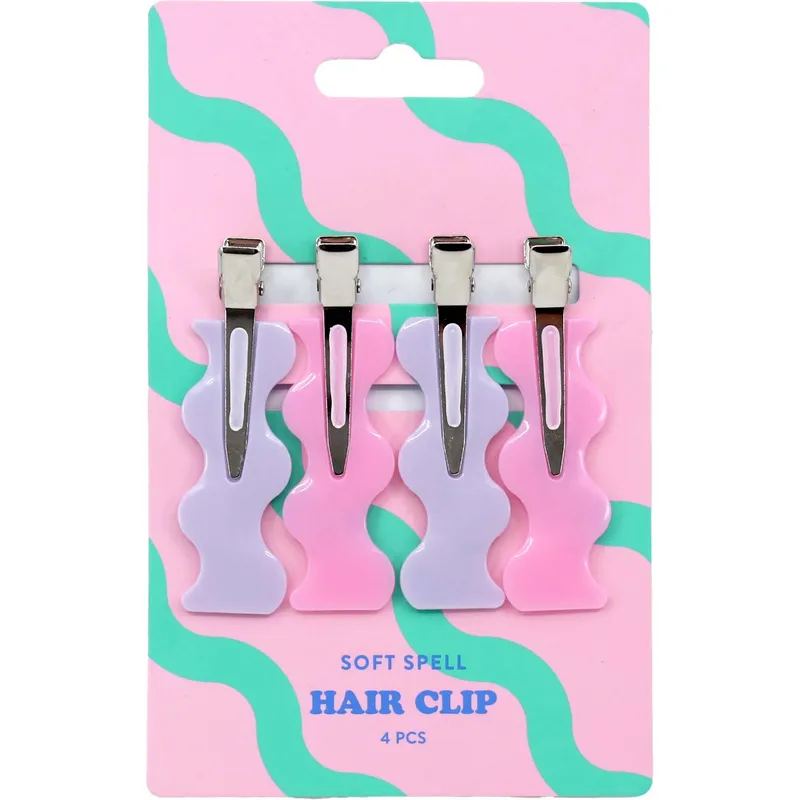 Soft Spell Make Up Clip Hårklämmor 4 st