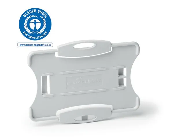 Korthållare DURABLE ECO 1 kort grå 10/fp