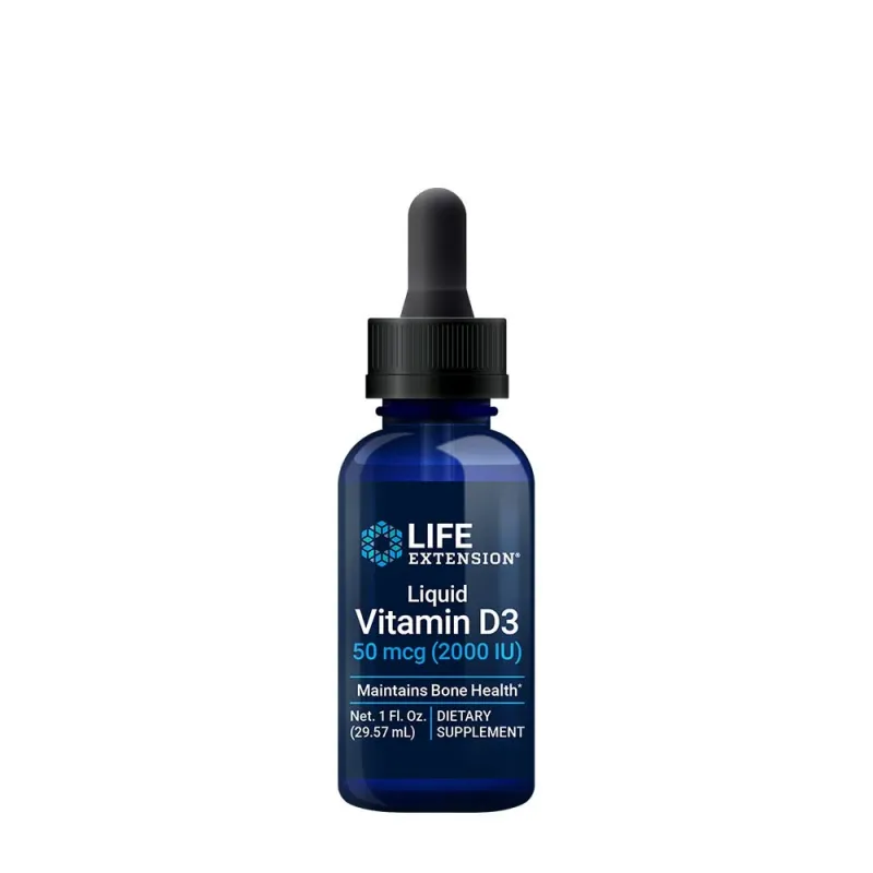 Life Extension - Flytande Vitamin D3, 50 mcg - 29 ml