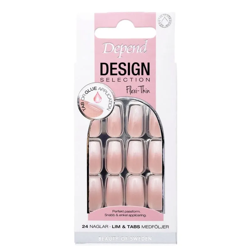 Depend Design Selection French Ombre Short Coffin
