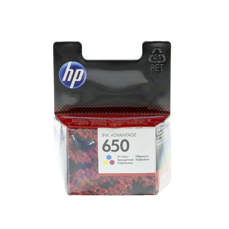 HP 650 multicolor bläckpatron