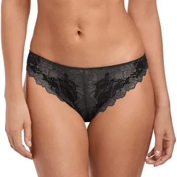 Wacoal Trosor Lace Perfection Tanga Svart Large Dam