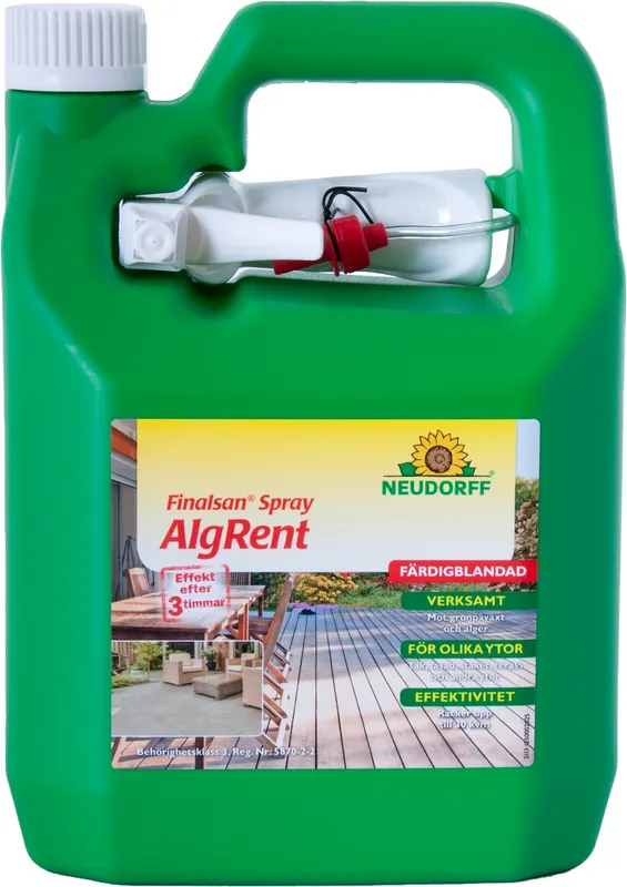 Neudorff AlgRent Algmedel bruksfärdig lösning 3 L