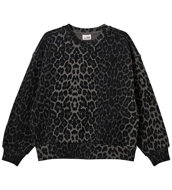 Sofie Schnoor Sweatshirt – Eli – Grey Leopard