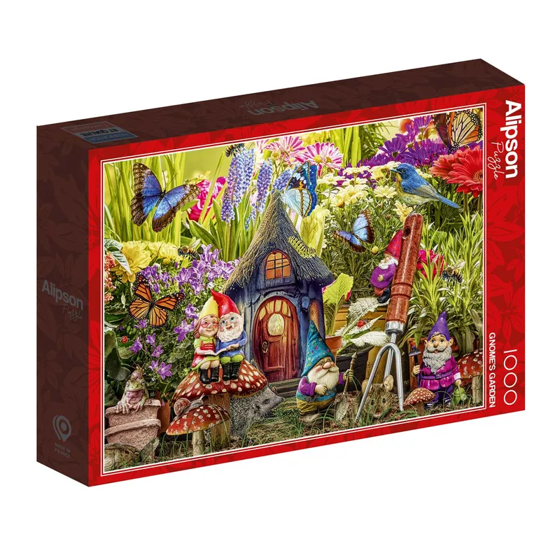 Alipson Pussel - Gnomes trädgård 1000 bitar