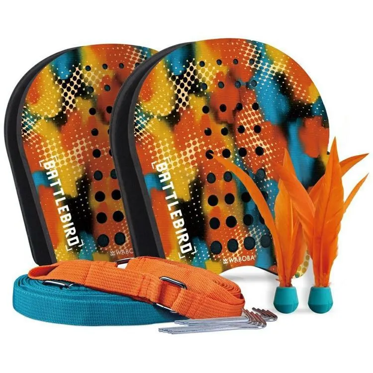 Waboba Battlebird Skicklighetsspel 2xHandracketar 2xBadbollar 2xSpelstavar