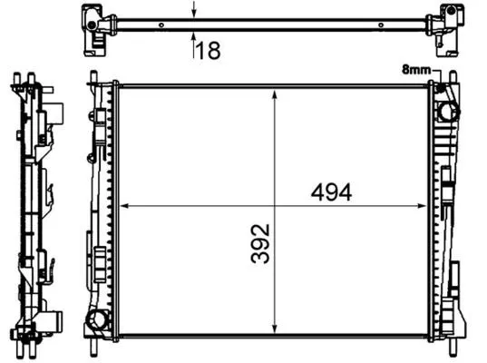 Kylare MAHLE CR 924 000S