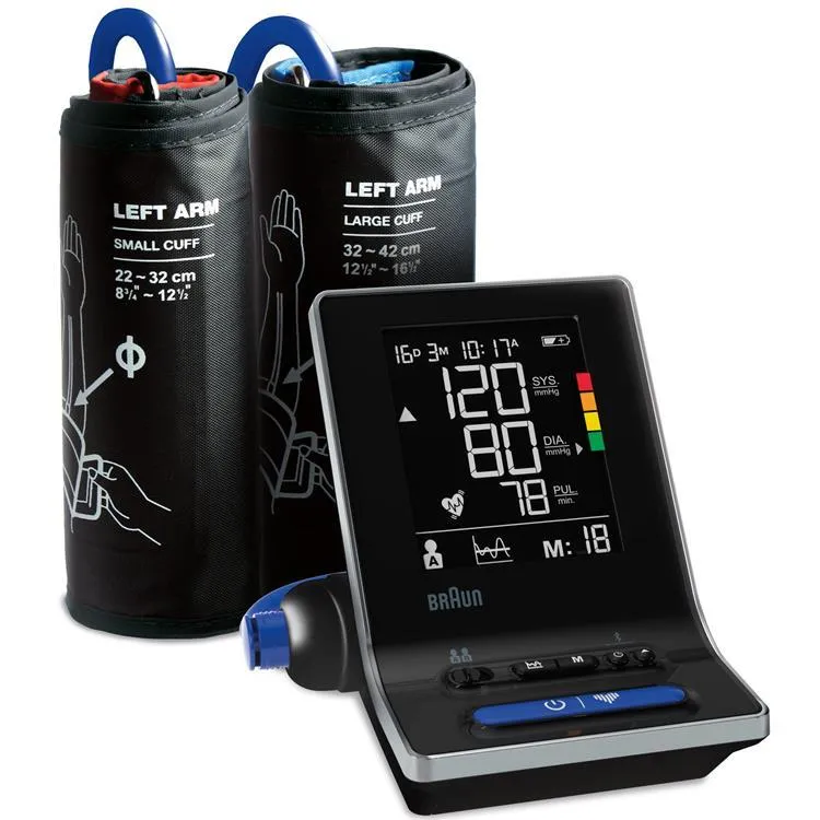 Braun ExactFit 5 Connect BUA6350EU blodtrycksmätare svart