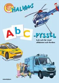 Halvans ABC-pyssel : med klistermärken