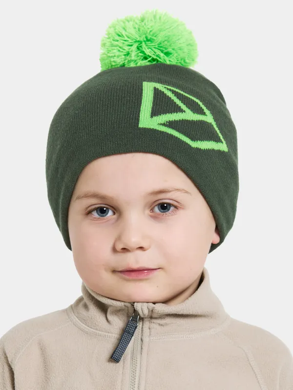 Didriksons Dropi Mössa, Pine Green, 6-8 år