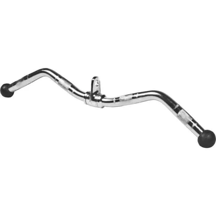 Gorilla Sports Curlstång Gummikulor Kabelstång – 75 cm