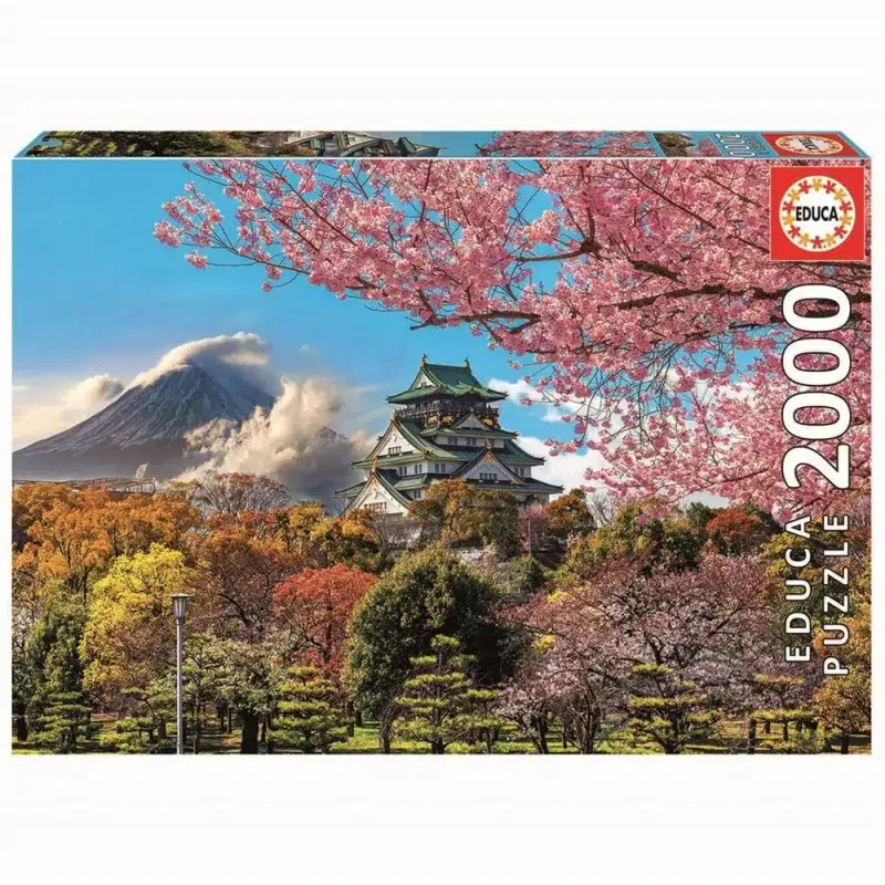 Educa Pussel - Osaka Slottet i Japan 2000 bitar
