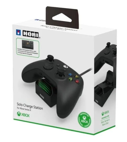 HORI Solo - Laddstation + batteri - för Microsoft Xbox One Wireless Controller, Series S, Series X