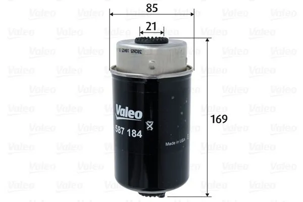 Bränslefilter VALEO 587184
