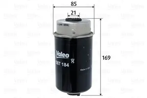 Bränslefilter VALEO 587184