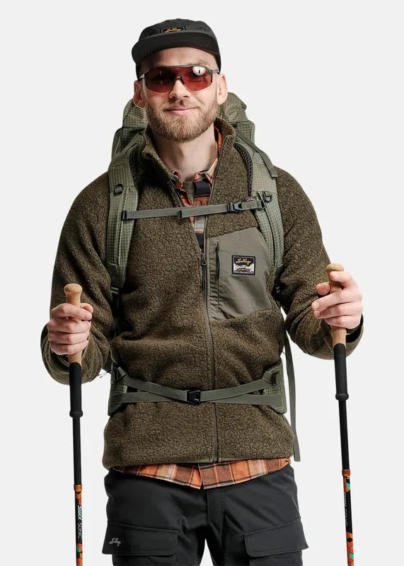 Lundhags Men's Flok Wool Pile Forest Green (#1613)