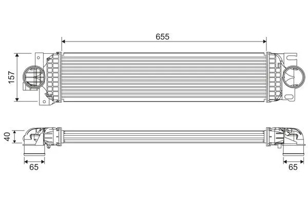 Intercooler VALEO 818699