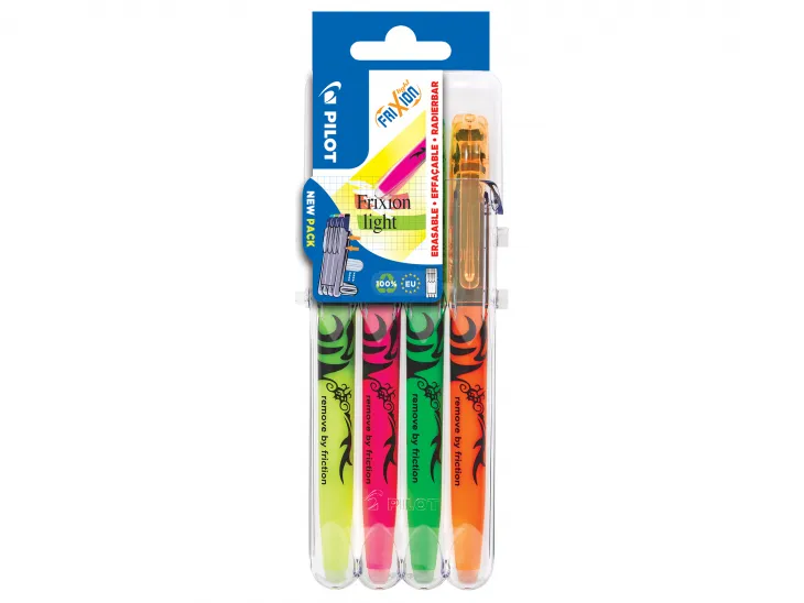 Överstrykningspenna Frixion Light Set2Go 4-p Pilot