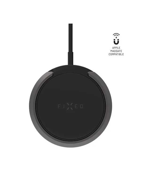 FIXED MagPad 15W Trådlös laddare/stativfunktion Svart