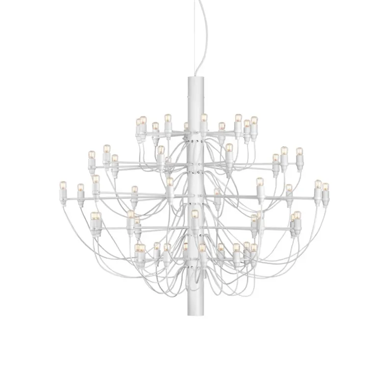 2097/50 C LED Taklampa Matt White - Flos - Vardagsrum - Design - Metall - Med flera ljuskällor