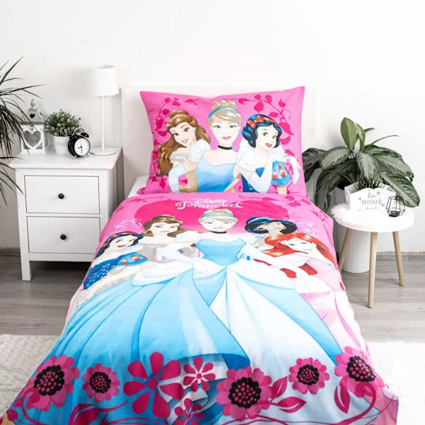 Disney Princess Hjärta bäddset 140×200 cm, 70×90 cm