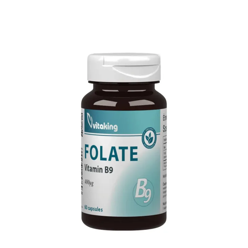 Vitaking – Folate Vitamin B9, 60 kapslar