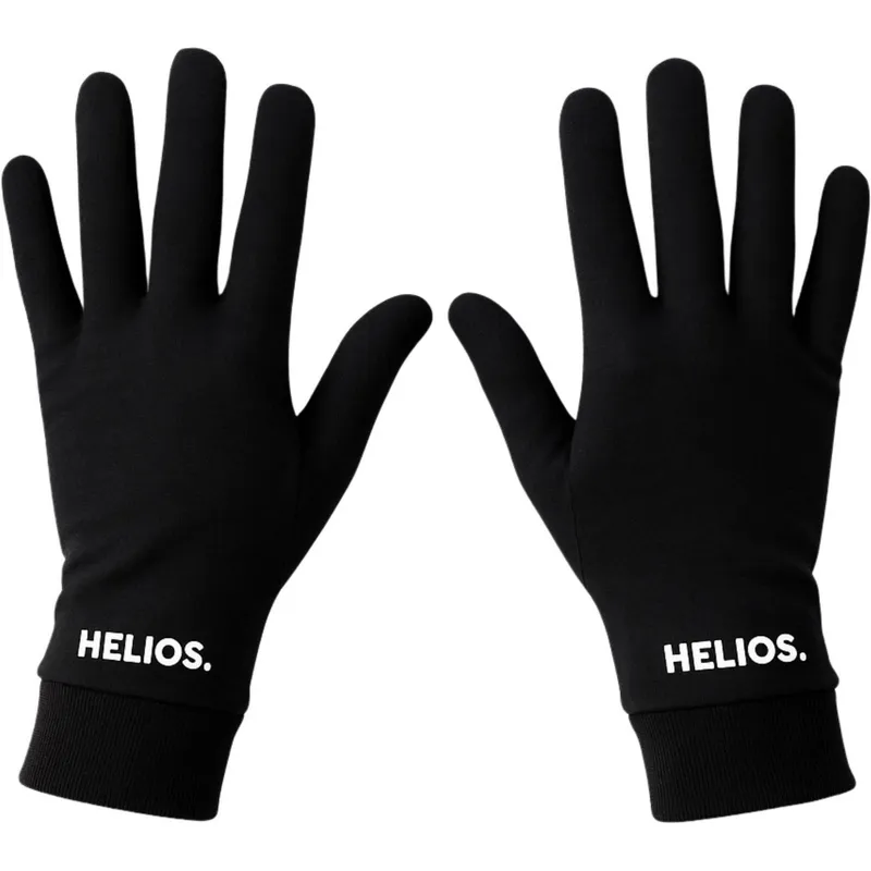 Helios Merino Glove, Liner, Svart (#1837)